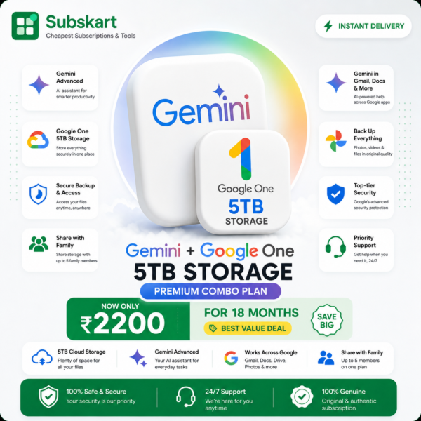 gemini pro and google one tb cheap